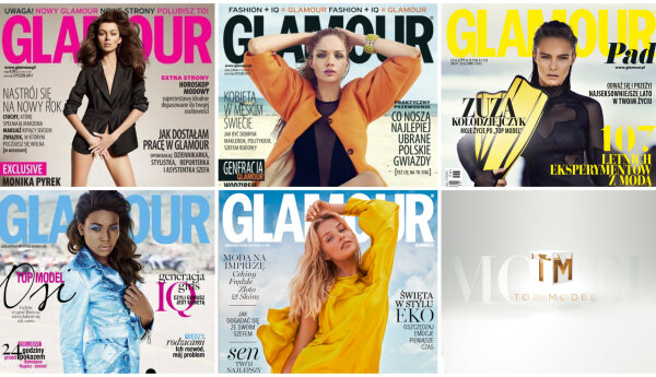 Zwyciężczynie Top Model na okładkach Glamour